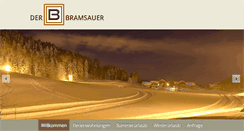 Desktop Screenshot of bramsauerhof.at